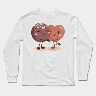 Lovely chocolates - Hug Long Sleeve T-Shirt